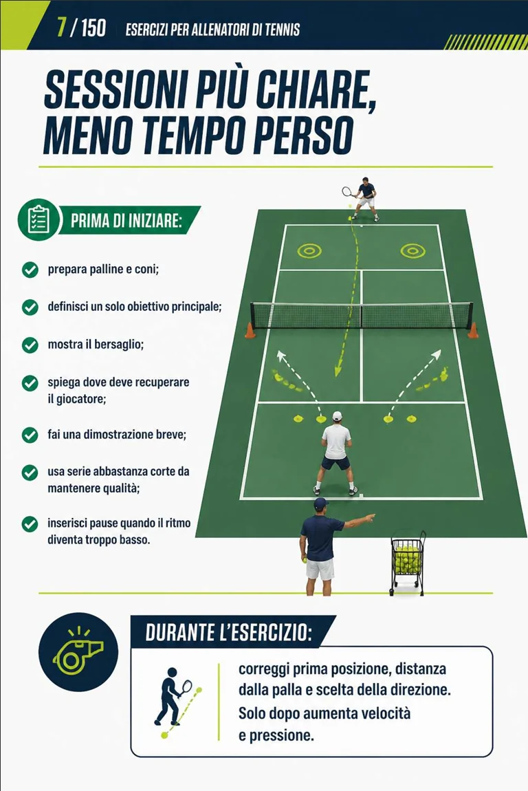 Pagina illustrata della guida di tennis 3